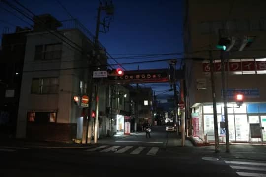 桜町きらら通り入口