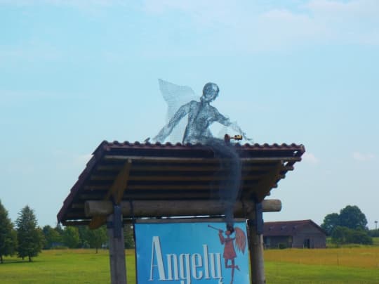 十字架の丘の入り口