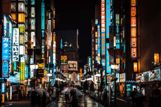 夜の東京