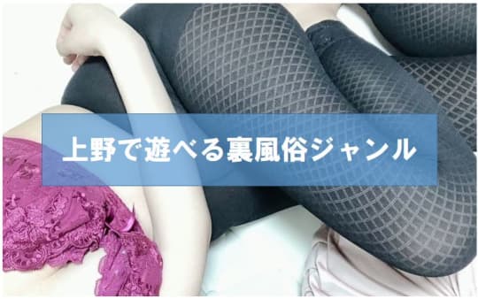 上野で遊べる裏風俗ジャンル