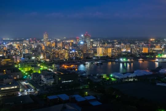 栄町の夜景