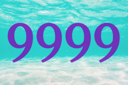 エンジェルナンバー 9999