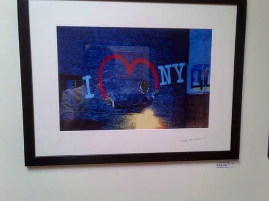 実際に展示されていたアート