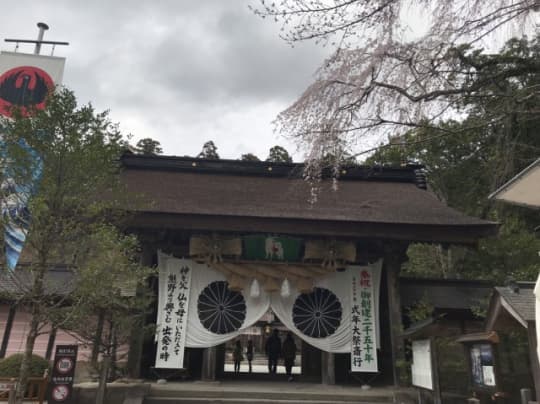 世界遺産の熊野本宮大社