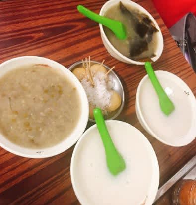 玊葉甜品の海藻デザート