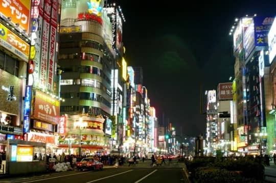 夜の新宿