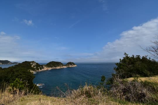 福田近くの海岸線