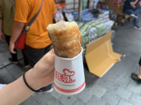 ホットック食べる時