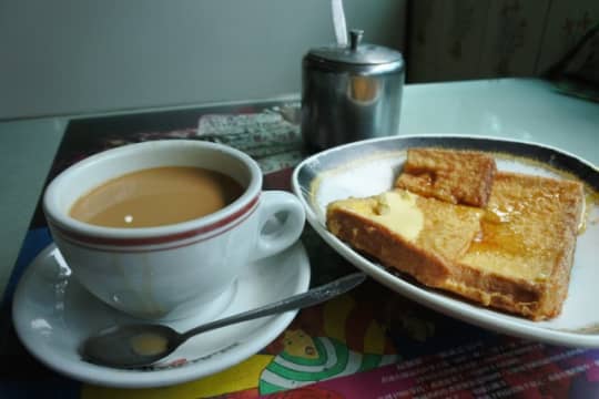 香港，朝食