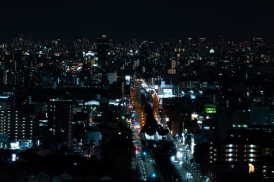 夜の大阪