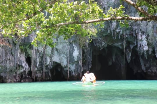 パラワン島のグラウンドリバー