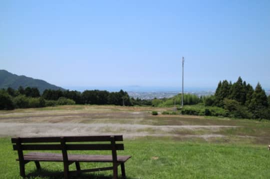 雲辺寺ロープウェイ　乗り場　高台