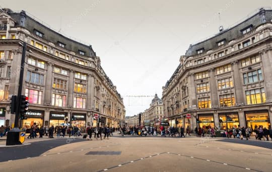 ロンドン市内の一枚