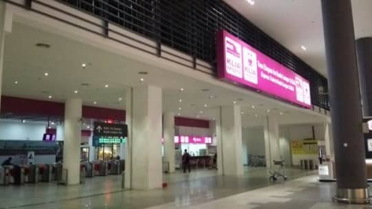 KLIA2のKLIA_EXPRESS乗り場