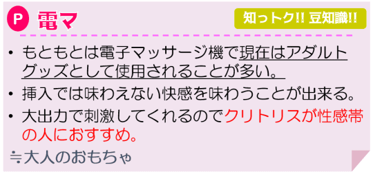 アダルトグッズ　電マ