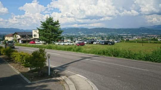 安曇野の風景