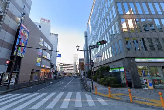 銀座通りの交差点