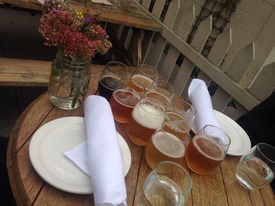 店内で頂けるビール