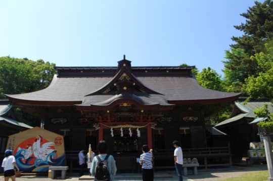 大洗磯前神社の拝殿