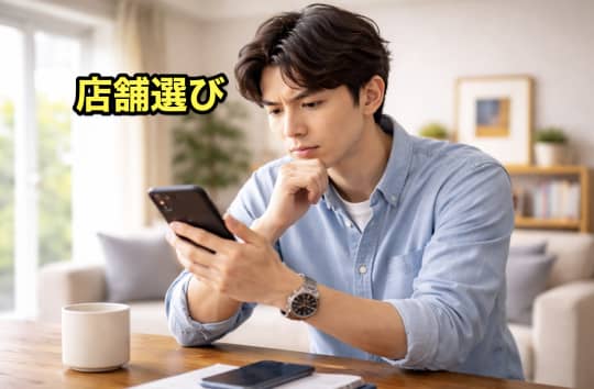 初めて　風俗　店舗選び