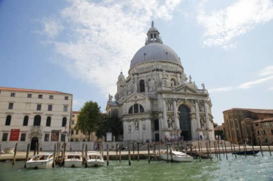 ベネチア　サンタ・マリア・デッラ・サルーテ教会