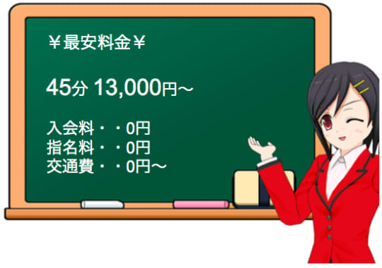 月夜の桜の料金表