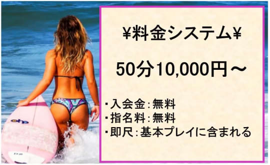 ブラボー☆元祖即プレイ専門店の料金システム