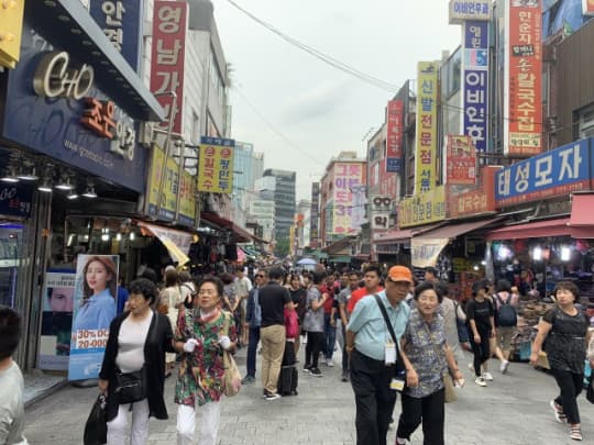 韓国南大門市場