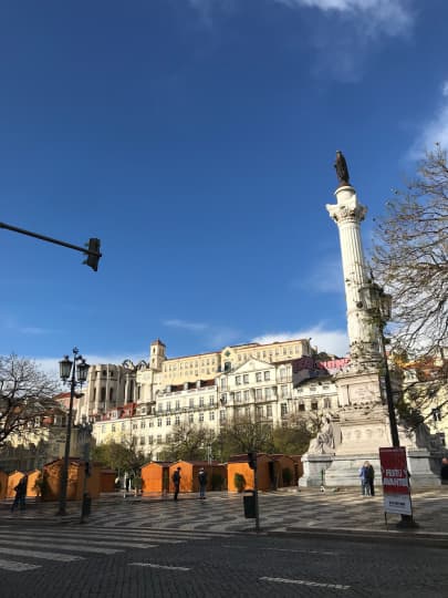 イタリア・リスボンの街並み