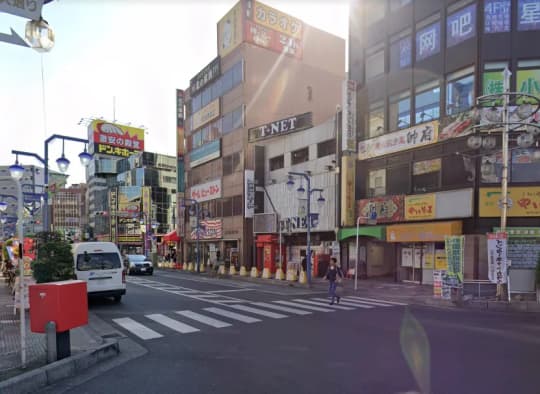 西川口駅前の大通り