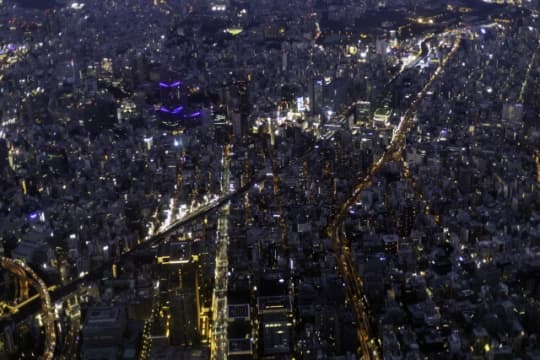 神田の夜景