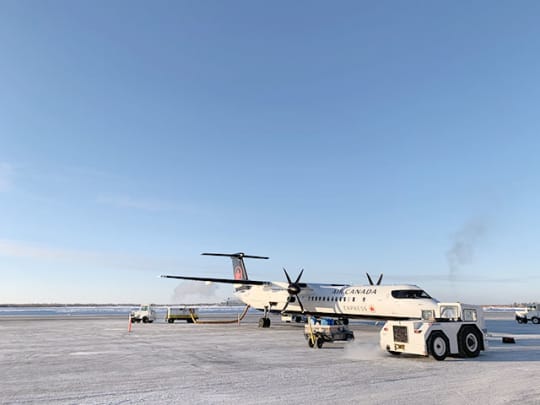 カナダの飛行機