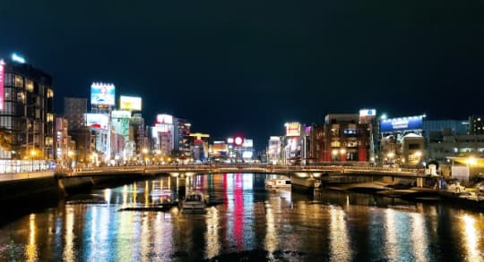 夜の中洲