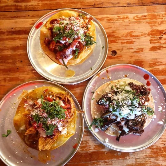 トロントで食べられる人気の料理「tacos」