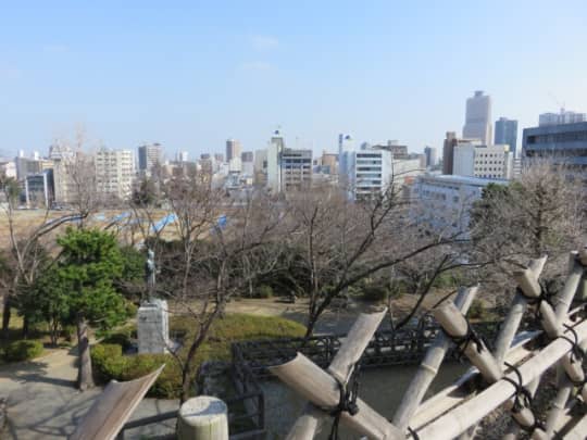 浜松市役所方面