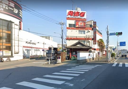 お店の前