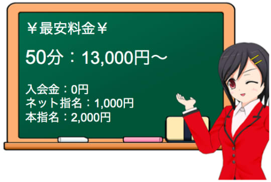 マリアージュの料金表