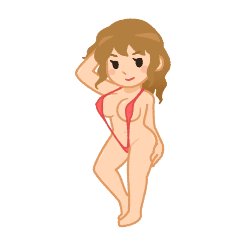 セクシーギャルのイラスト