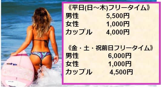 乱で舞うの料金表