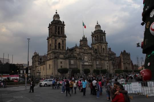 メキシコシティの風景