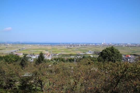 石鎚神社　本殿からの景色