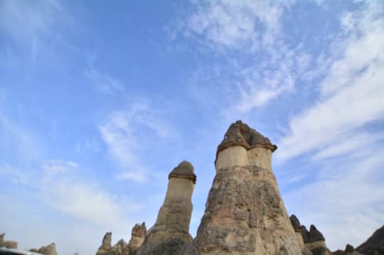 トルコ　ギョレメ国立公園　キノコ岩