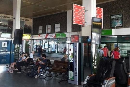 ポドゴリツァメインバスターミナル