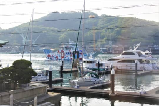 尾道海岸通りの風景