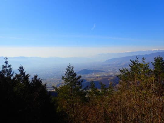 小倉山山頂からの絶景