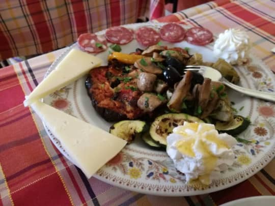 サルデーニャ料理　前菜