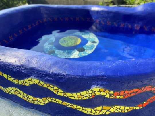 開放的な水風呂