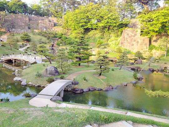 玉泉院丸庭園　正面