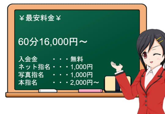 百花繚乱 クールガールスタイルの料金表