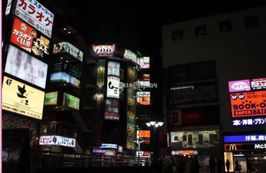 松戸の夜の街